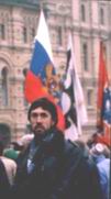 Автор сайта во время Крестного Хода на Красной площади